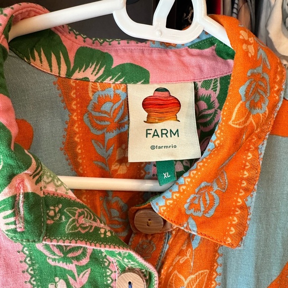FARM Rio Multicolor Floral Romper - Picture 3 of 3